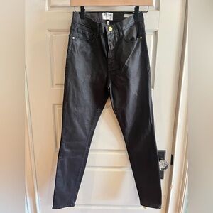 Frame All Rise Skinny Denim.